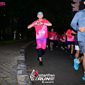 Race photo from SMARTFREN RUN 2026