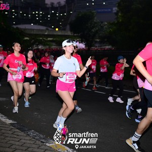 Race photo from SMARTFREN RUN 2026