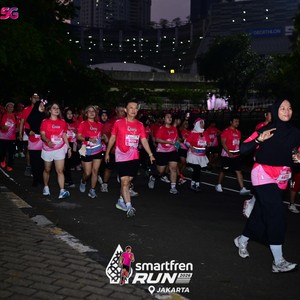 Race photo from SMARTFREN RUN 2026