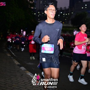 Race photo from SMARTFREN RUN 2026
