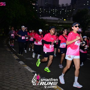 Race photo from SMARTFREN RUN 2026
