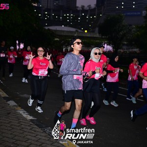 Race photo from SMARTFREN RUN 2026