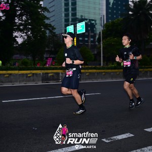 Race photo from SMARTFREN RUN 2026