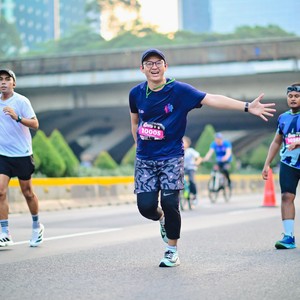 Race photo from SMARTFREN RUN 2026