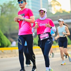 Race photo from SMARTFREN RUN 2026
