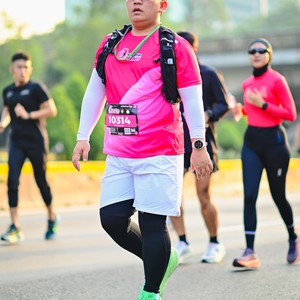 Race photo from SMARTFREN RUN 2026