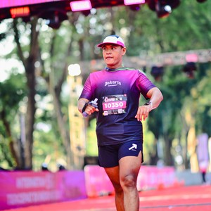 Race photo from SMARTFREN RUN 2026