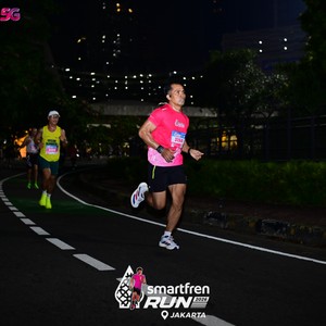 Race photo from SMARTFREN RUN 2026