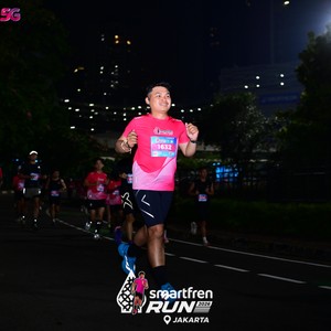 Race photo from SMARTFREN RUN 2026