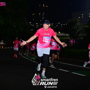 Race photo from SMARTFREN RUN 2026