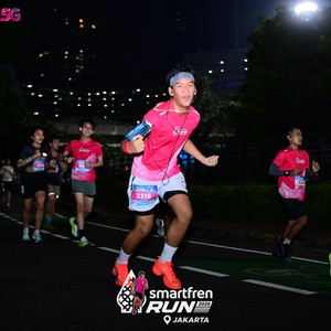 Race photo from SMARTFREN RUN 2026