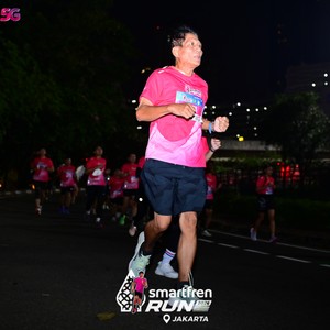 Race photo from SMARTFREN RUN 2026
