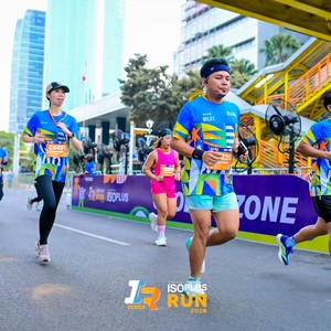 Race photo from ISOPLUS RUN 2026 - JAKARTA