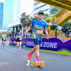 Race photo from ISOPLUS RUN 2026 - JAKARTA