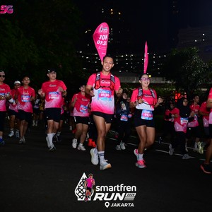 Race photo from SMARTFREN RUN 2026