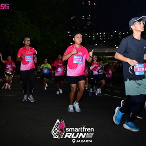 Race photo from SMARTFREN RUN 2026