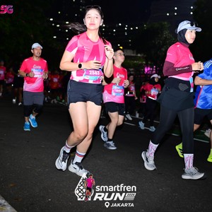 Race photo from SMARTFREN RUN 2026