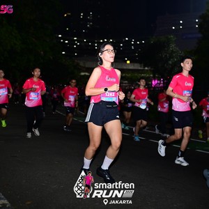 Race photo from SMARTFREN RUN 2026