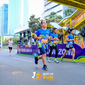 Race photo from ISOPLUS RUN 2026 - JAKARTA