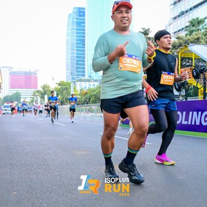 Race photo from ISOPLUS RUN 2026 - JAKARTA