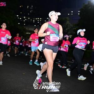 Race photo from SMARTFREN RUN 2026