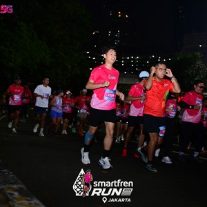 Race photo from SMARTFREN RUN 2026