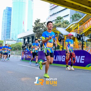 Race photo from ISOPLUS RUN 2026 - JAKARTA