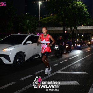 Race photo from SMARTFREN RUN 2026