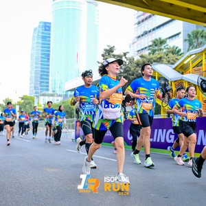 Race photo from ISOPLUS RUN 2026 - JAKARTA