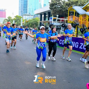 Race photo from ISOPLUS RUN 2026 - JAKARTA