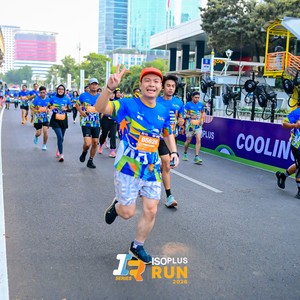Race photo from ISOPLUS RUN 2026 - JAKARTA