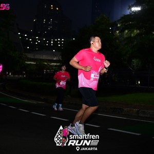Race photo from SMARTFREN RUN 2026