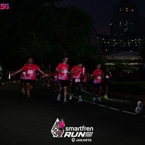 Race photo from SMARTFREN RUN 2026
