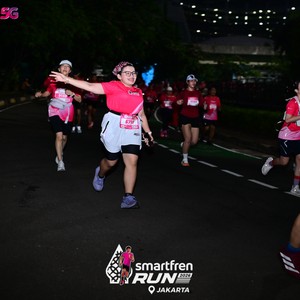 Race photo from SMARTFREN RUN 2026