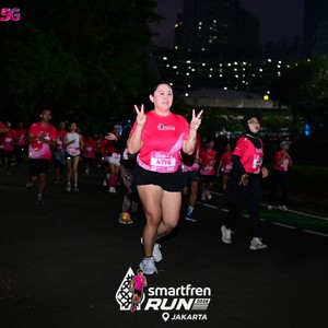 Race photo from SMARTFREN RUN 2026