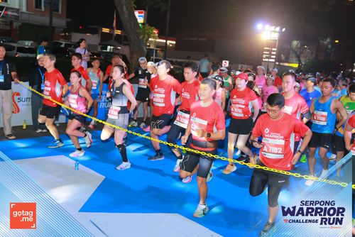 Race photo from SERPONG WARRIOR CHALLENGE RUN