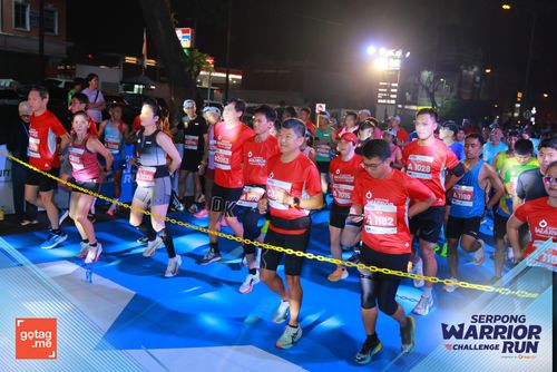 Race photo from SERPONG WARRIOR CHALLENGE RUN