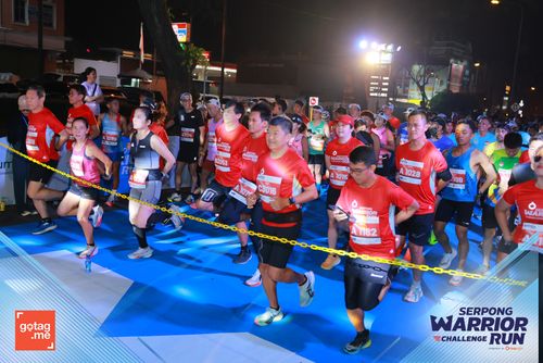 Race photo from SERPONG WARRIOR CHALLENGE RUN