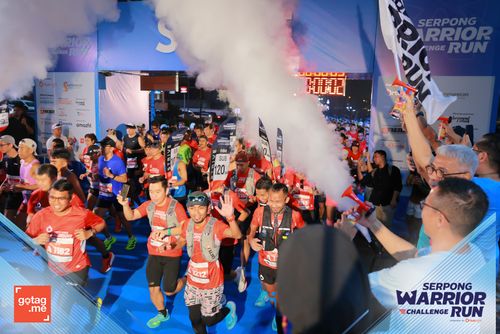 Race photo from SERPONG WARRIOR CHALLENGE RUN