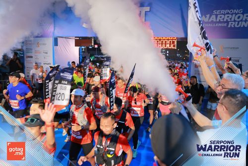Race photo from SERPONG WARRIOR CHALLENGE RUN