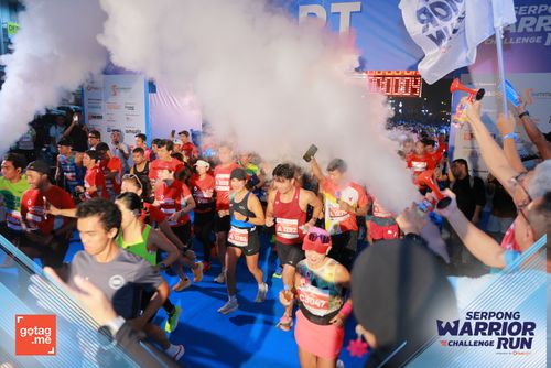 Race photo from SERPONG WARRIOR CHALLENGE RUN