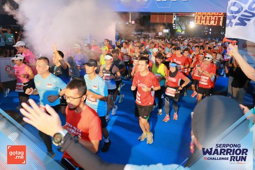 Race photo from SERPONG WARRIOR CHALLENGE RUN