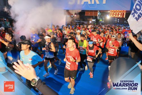 Race photo from SERPONG WARRIOR CHALLENGE RUN