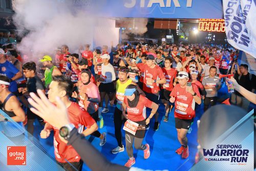 Race photo from SERPONG WARRIOR CHALLENGE RUN