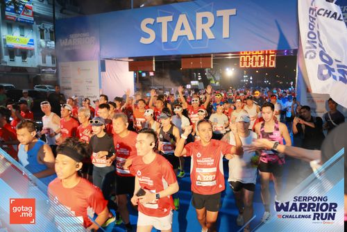 Race photo from SERPONG WARRIOR CHALLENGE RUN