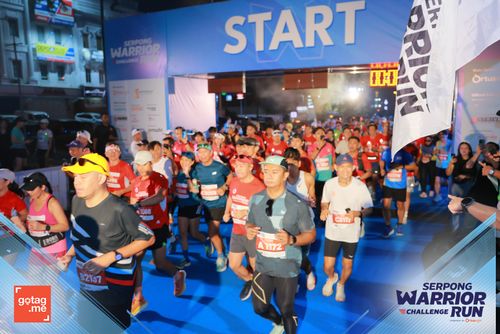 Race photo from SERPONG WARRIOR CHALLENGE RUN