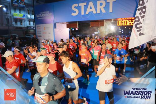 Race photo from SERPONG WARRIOR CHALLENGE RUN