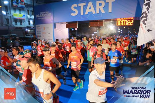 Race photo from SERPONG WARRIOR CHALLENGE RUN