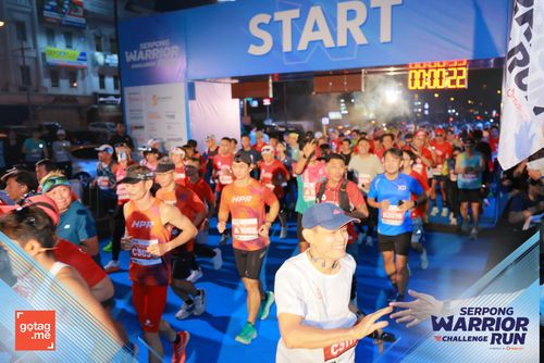 Race photo from SERPONG WARRIOR CHALLENGE RUN