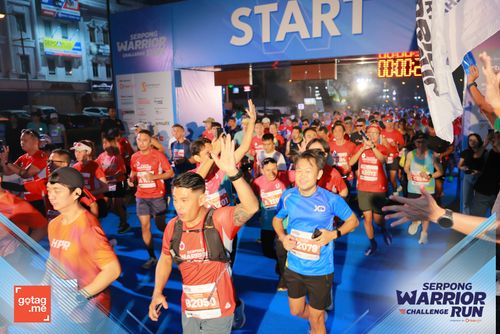 Race photo from SERPONG WARRIOR CHALLENGE RUN